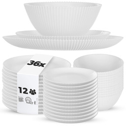 Zestaw obiadowy Regno salaterka 20 cm + talerz