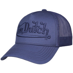 Czapka Trucker Broderie by Von Dutch, fioletowy, One