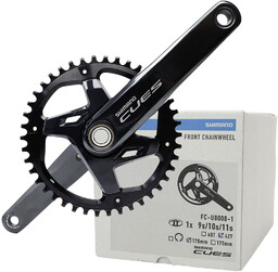 Shimano Mechanizm korbowy Cues FC-U8000-1, 1 x 9/10/11/rz,