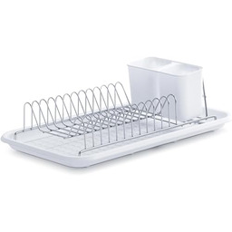 Zeller 24892 Ociekacz, Stojak na Naczynia, Tworzywo SztuczneMetal,