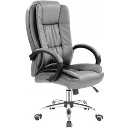 Fotel do komputera szary Relax Halmar 130kg ---24H