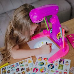 Szkoła rysowania z projektorem Princess Lisciani Disney