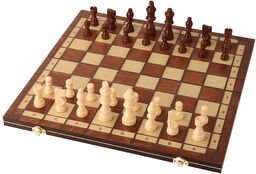 ČistéDřevo Szachy drewniane 3 w 1 49 49
