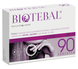 Biotebal 5 mg, 90 tabl.