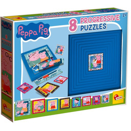 Lisciani, Puzzle progresywne Świnka Peppa, 25 el.