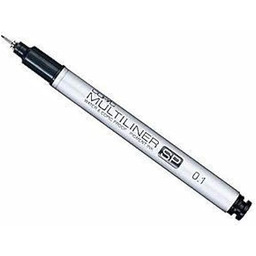 Multiliner SP czarny 0,1 mm, fineliner wykonany