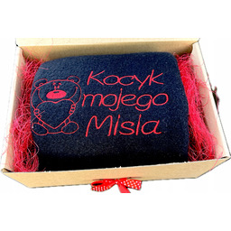 Wyjątkowy na Walentynki Koc Kocyk Walentynkowy z Twoim