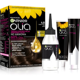 Garnier Olia farba do włosów 4.0 Ciemny Brąz