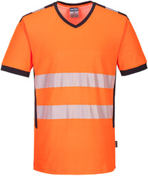 PORTWEST PW310 T-SHIRT OSTRZEGAWCZY PW3 Z DEKOLTEM