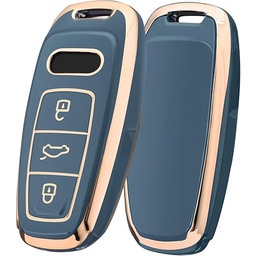 ELOHEI Pokrowiec na breloczek do kluczy, do Audi,