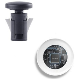 4SMARTS Lokalizator SkyTag Na widelec rowerowy Biały