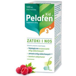 PHYTOPHARM Suplement diety Pelafen Syrop Kid 3+ Zatoki