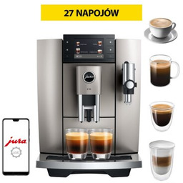 JURA E8 (ED) Midnight Silver Hot/Light Brew