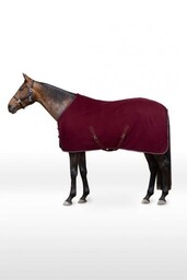 Horze Derka polarowa Kiel - dark red