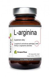 Kenay L- Arginina Suplement diety 60 kapsułek