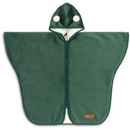 Sensillo, ponczo samochodowe zielony plusz