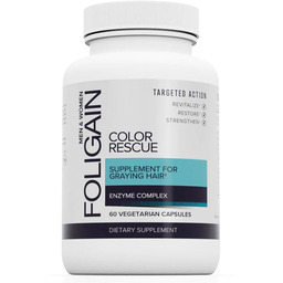 Suplement na siwiejące włosy FOLIGAIN Color Rescue 60