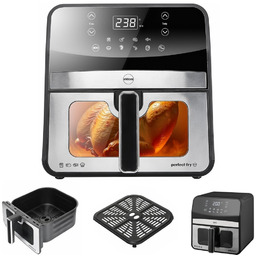 Frytownica beztłuszczowa AIR FRYER 1800W 6,5L wielofunkcyjna programy