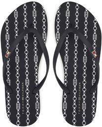 Japonki Tommy Hilfiger FW0FW08518 Granatowy