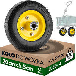 Kółko do taczki Martel 20 x 5.5 cm