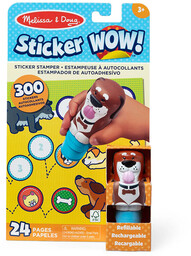Sticker Wow stempel z naklejkami Pies 50324 Melissa
