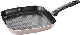BALLARINI Ledro Patelnia grillowa, 28 cm, aluminiowa, nadaje