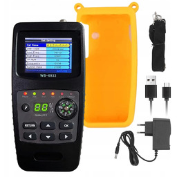 Miernik Satelitarny Sygnału Sat Satlink 6933 Ustawienia Anteny