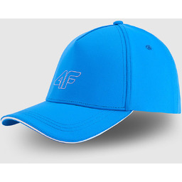 Czapka 4F Uniseks Baseballówka Sportowa Z Daszkiem Niebieska