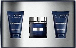 Zestaw z perfumy męskie L''Homme Rochas EDT (3