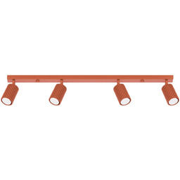 Plafon KARBON 4L ochra czerwona SL.1641 - Sollux