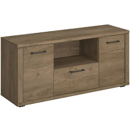 Elior Klasyczna szafka rtv z szufladą dąb lefkas