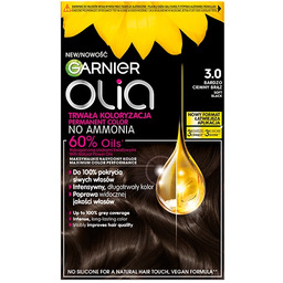 Garnier Olia farba do włosów 3.0 Bardzo Ciemny