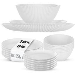 Zestaw obiadowy Regno salaterka 20 cm + talerz