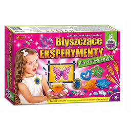Błyszczące eksperymenty dla dziewczynek Ranok-Creative