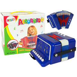 Niebieski Akordeon Dla Małego Muzykanta