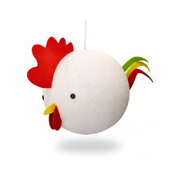 Lampa Sufitowa Cotton Balls Kogut Ręcznie Robiona