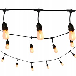Girlanda ogrodowa Led Party F 10xE27 5,6m 6W