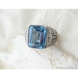 GENTLEMAN naturalny turmalin 11.20ct srebrny sygn