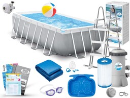 Basen Intex 400x200x100 Ogrodowy Stelażowy 26788 14w1
