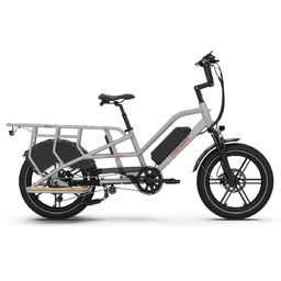 Rower elektryczny Jobobike Transer szary 1 baterie