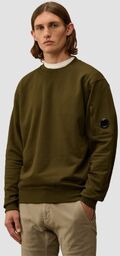 C.P. COMPANY Zielona męska bluza Crew Neck, Rozmiar