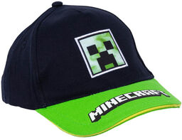 Czapka z Daszkiem Logo Minecraft Creeper