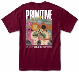 t-shirt męski PRIMITIVE RHYTHM TEE Burgundy