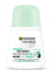 GARNIER Mineral Dezodorant roll-on Invisible Protection 48h Fresh
