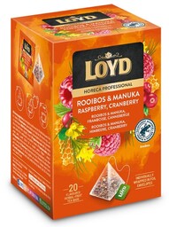 Herbata owocowa Loyd Rooibos & Manuka z maliną