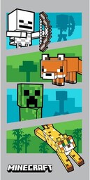 Ręcznik kąpielowy dla dzieci Minecraft Animals, 70 x