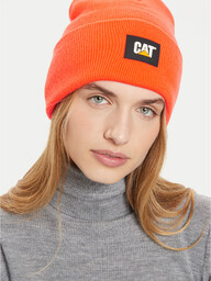 Czapka CATerpillar Label Cuff 1090026 Pomarańczowy