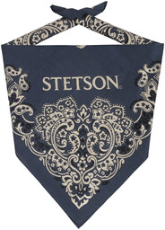 Bandana Paisley by Stetson, niebieski, One Size