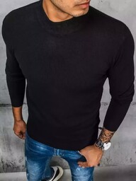 Sweter męski półgolf czarny Dstreet WX1900-S