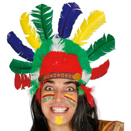 Pióropusz indiański - 1 szt.